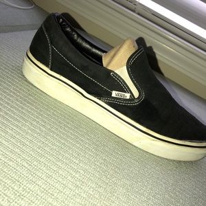 Black vans size 9 in me